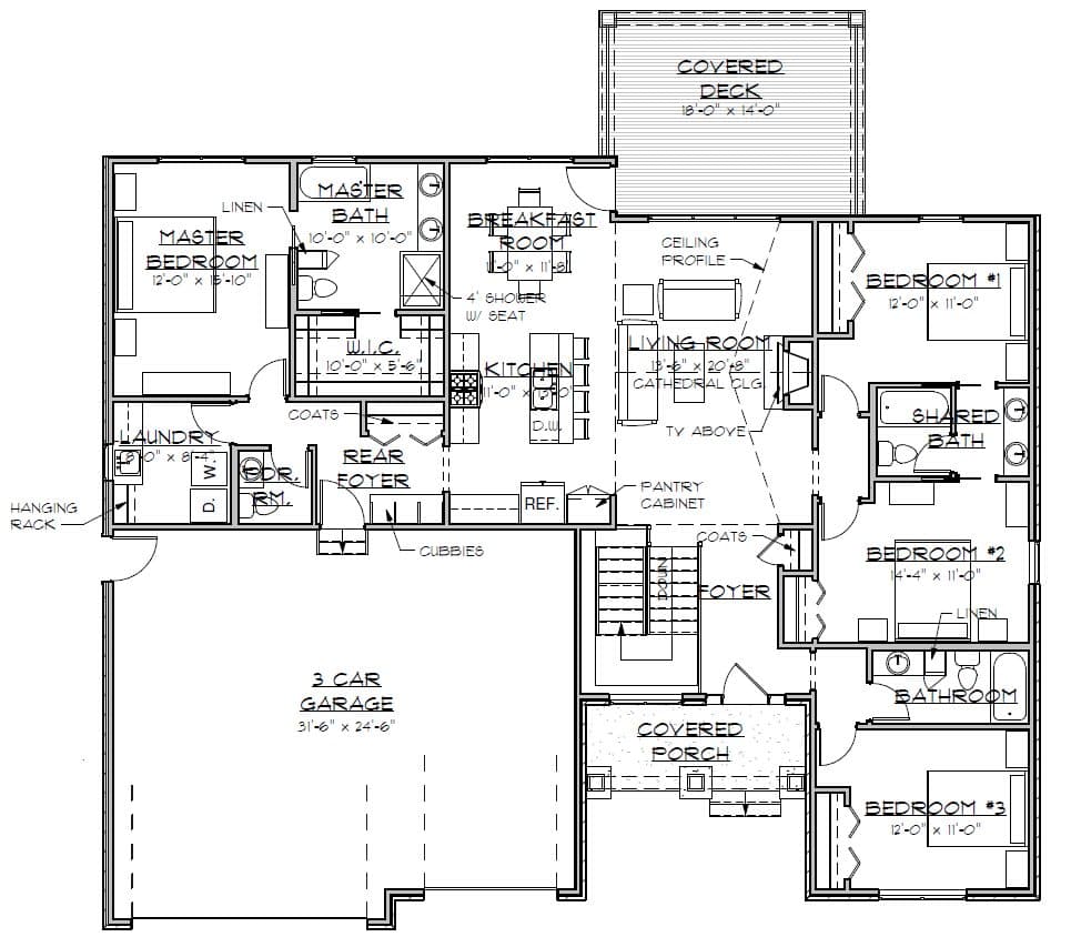 The Belwood — floor plan