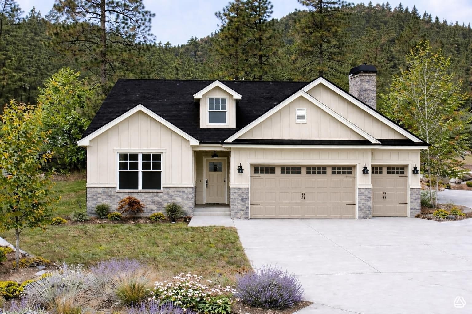 Home under construction at 433 Foxtail Dr in Meadow Pines, Freeburg, IL