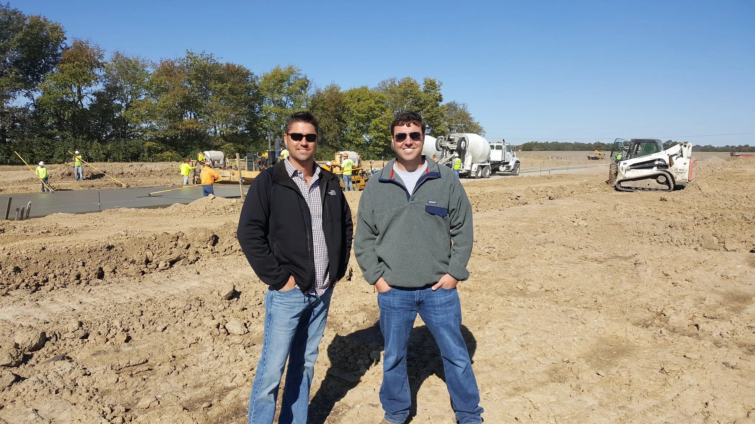 Alex and Aaron Klemme, co-owners of Klemme Construction