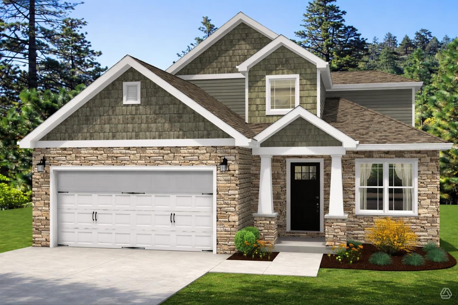 The Aberdeen — exterior rendering