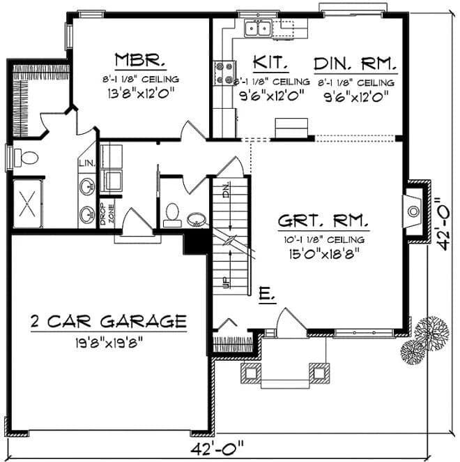The Aberdeen — first floor plan