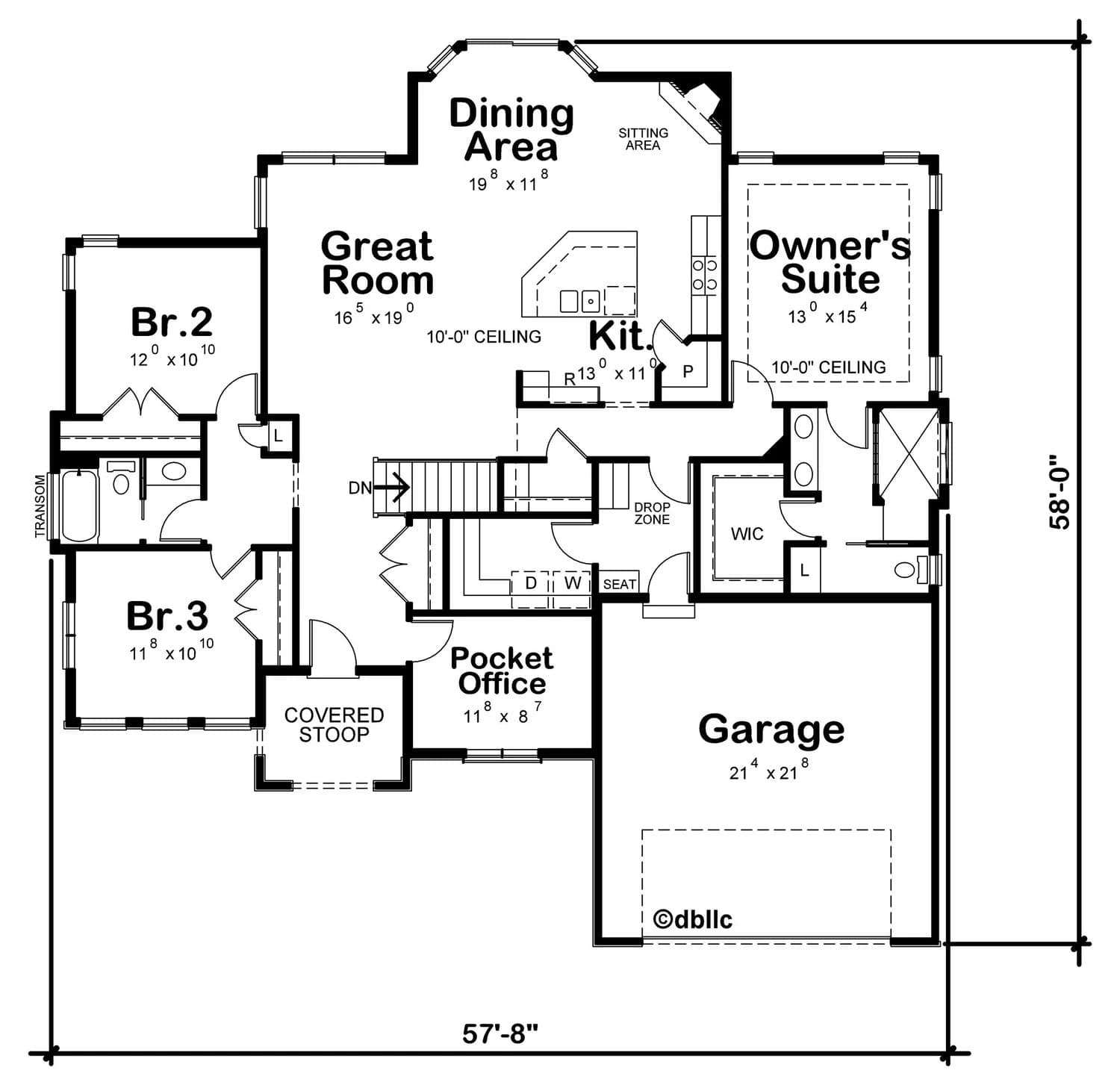 The Beaumont — floor plan