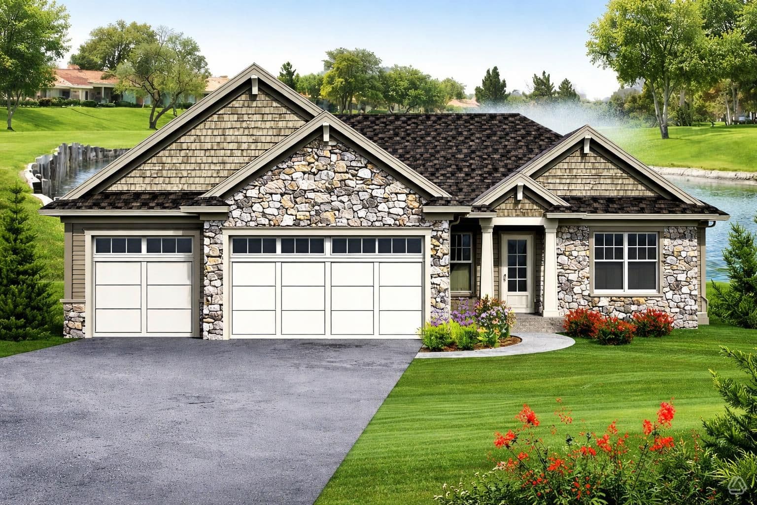 The Knoxville — exterior rendering
